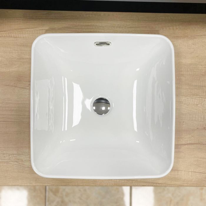 Умивальник VBI MARIOTTO WHITE врізний