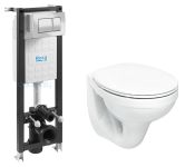 Інсталяція ROCA з підвісним унітазом IDOL