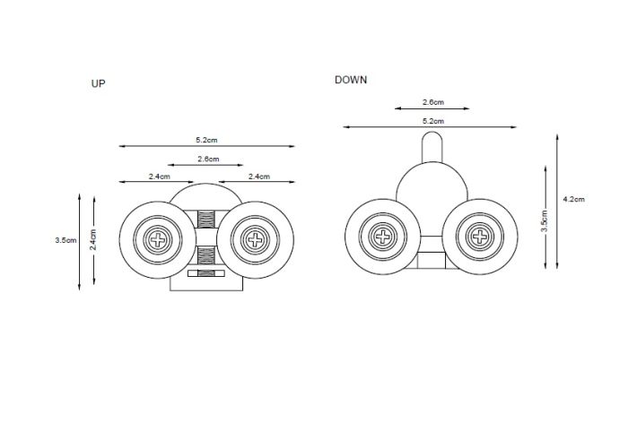 Душова кабіна 90*90 б/п, проф. чорн.мат., скло прозр. (4мм), розсувна