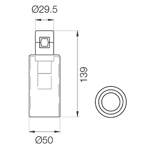 Светильники для модульной системы Module G5 Brass 4000K