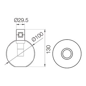 Світильники для модульної системи  Module H5  Coffee  3000K
