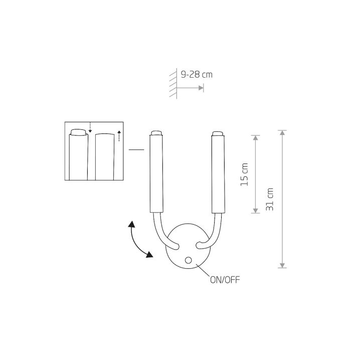 Бра Nowodvorski STALACTITE II