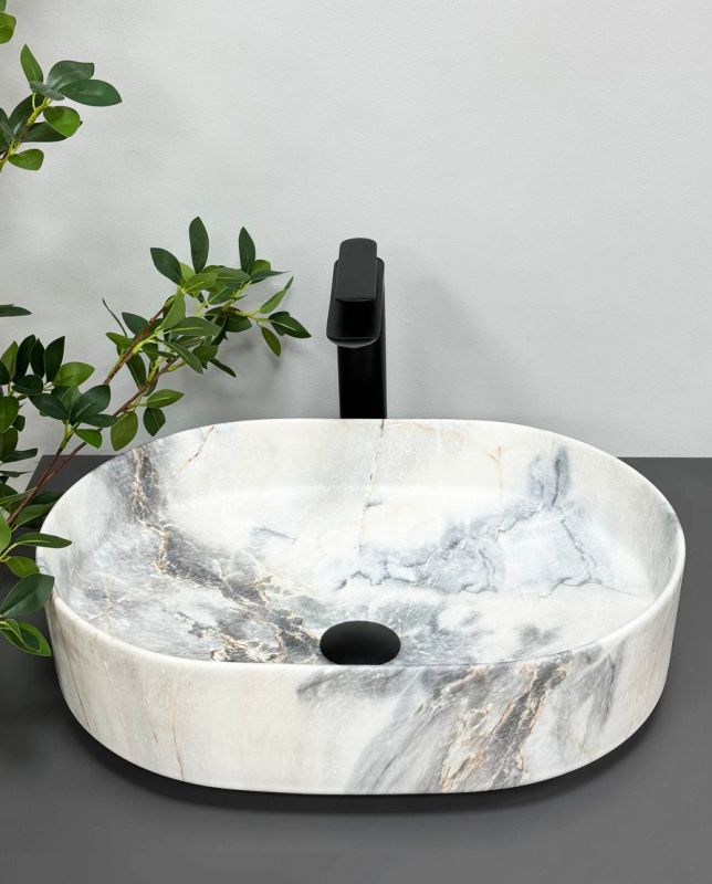 Умивальник VBI VERONA 50 GRANIT MATT накладний