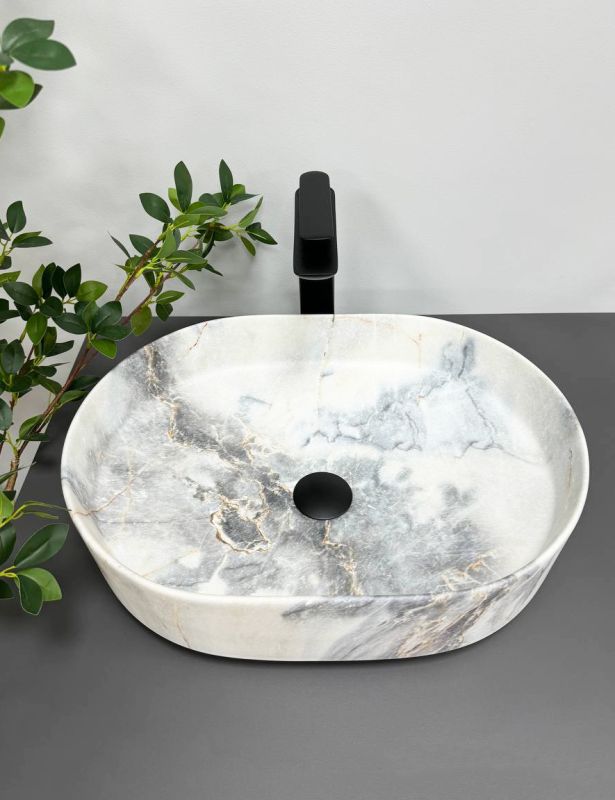 Умивальник VBI VERONA 50 GRANIT MATT накладний