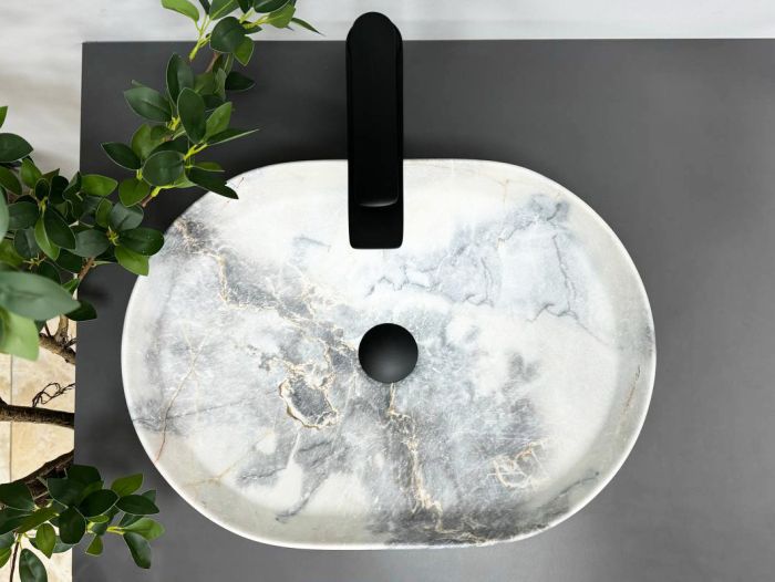 Умивальник VBI VERONA 50 GRANIT MATT накладний