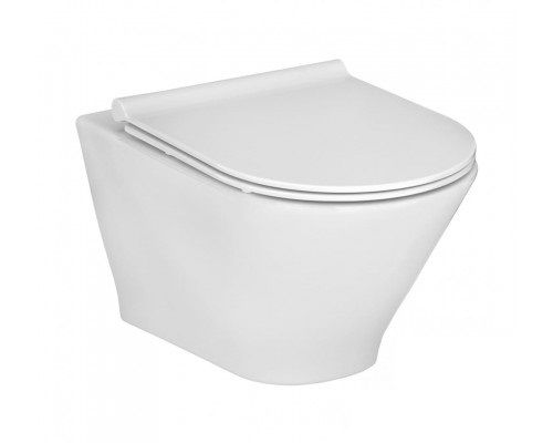Унитаз подвесной Legacy Rimless с крышкой soft-close A34H0NL000 Roca