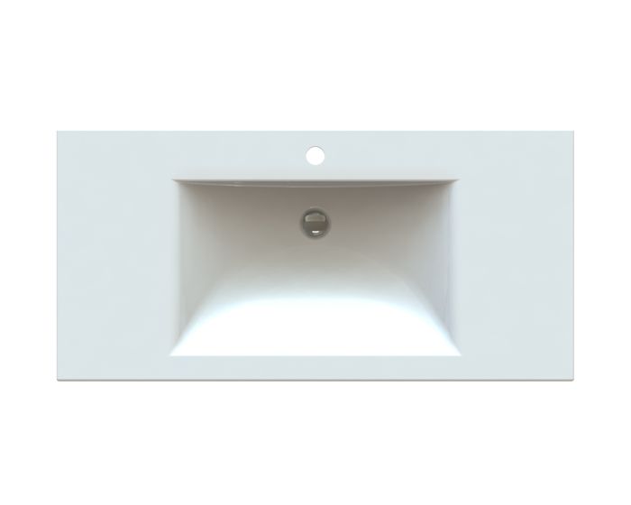 Умивальник «Орфей» 100 см  Білий А100 глянець