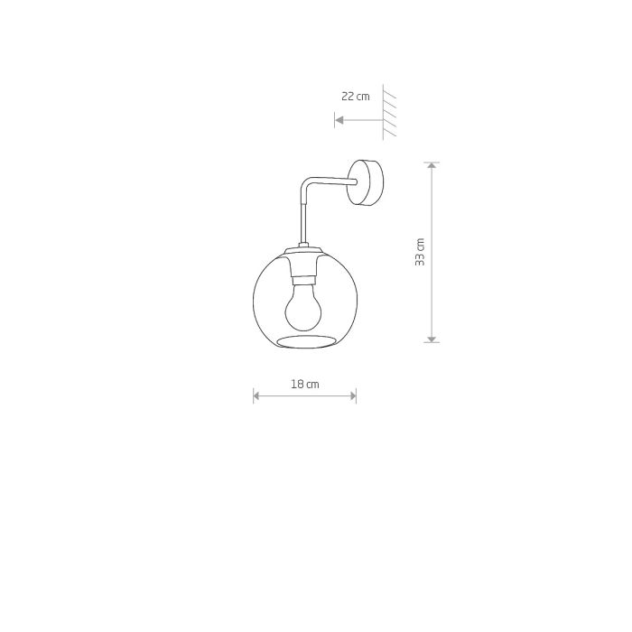 Бра Nowodvorski VETRO I