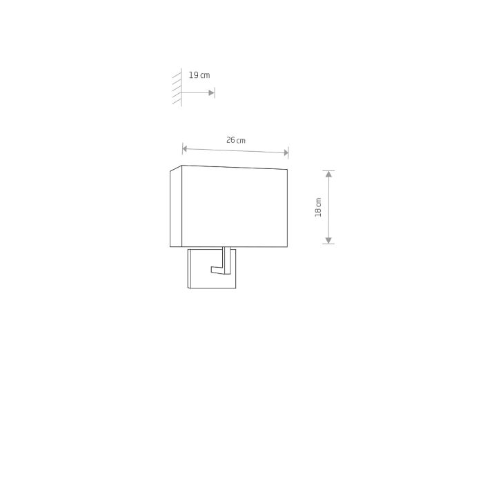 Бра Nowodvorski HOTEL GRAY I 9218