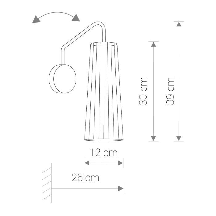 Бра Nowodvorski DOVER WHITE I