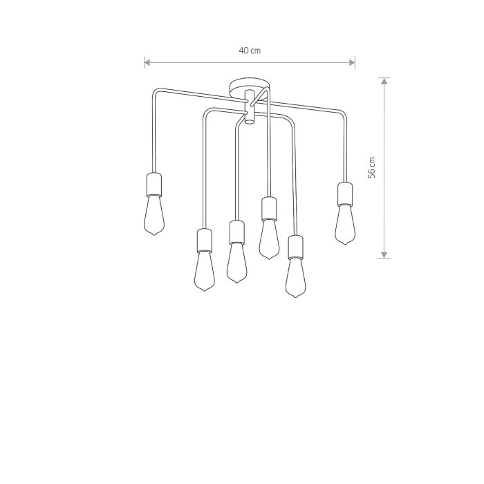 Люстра Nowodvorski AXIS VI 9296