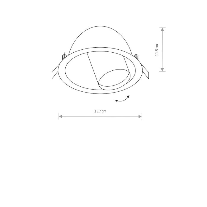 Точковий світильник Nowodvorski DOT