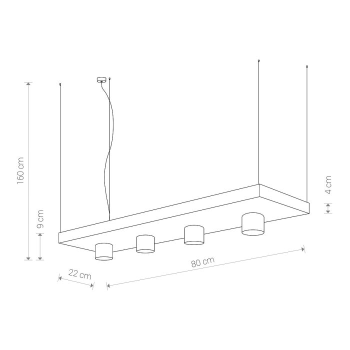 Подвесной светильник Nowodvorski PLANT WHITE