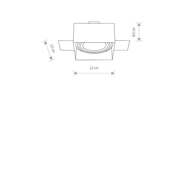 Точковий світильник Nowodvorski MOD PLUS WHITE I