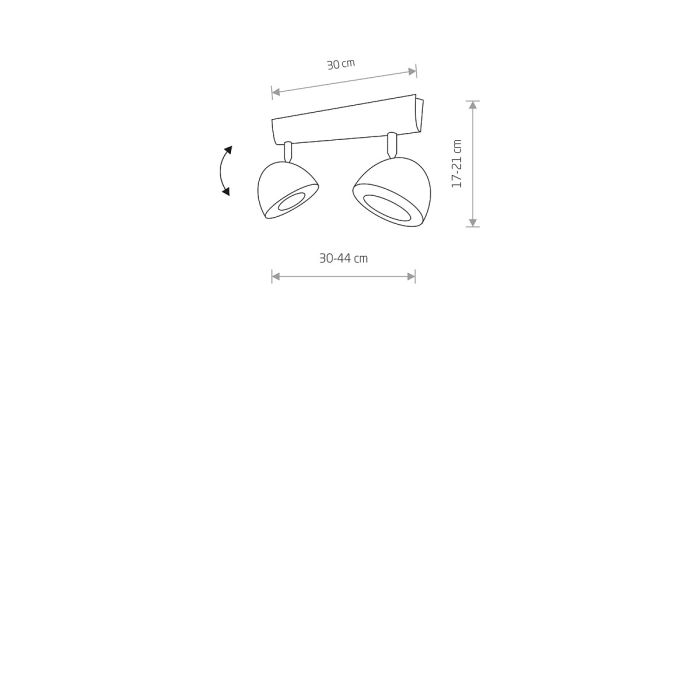 Спот світильник Nowodvorski VESPA WHITE II
