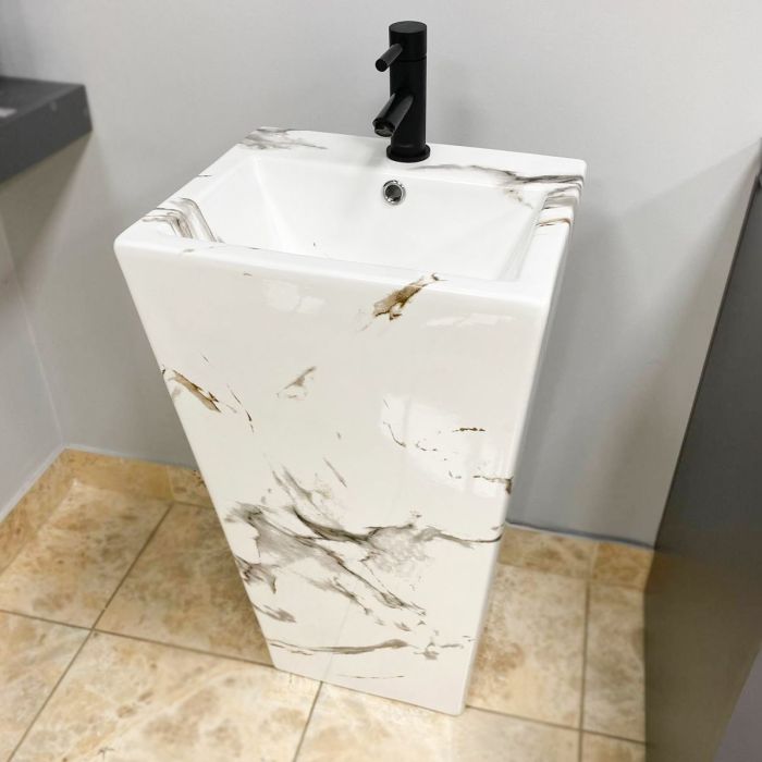 Умывальник VBI ALATRI CARRARA напольный