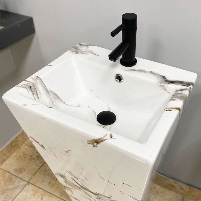 Умывальник VBI ALATRI CARRARA напольный