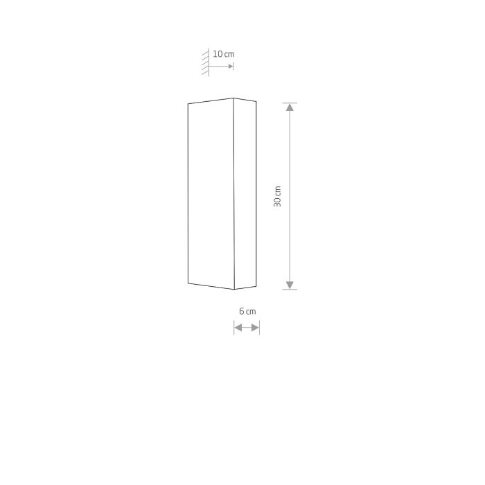 Світильник настінний Nowodvorski MAO BLACK