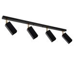 Світильник стельовий (спот) Chime Q L110-4 Black