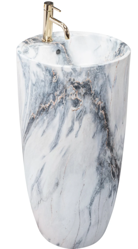 Умывальник REA ANYA GRANIT MATT напольный мрамор