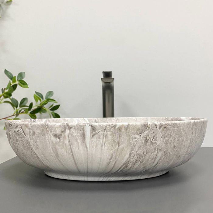 Умывальник VBI LIVORNO STONE MATT накладной