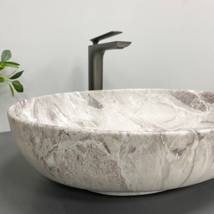 Умывальник VBI LIVORNO STONE MATT накладной