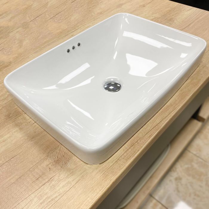 Умивальник VBI BITETTO WHITE врізний