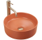 Умивальник REA SAMI TERRA MATT помаранчевий накладний