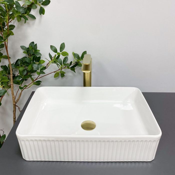 Умивальник VBI BRESCIA WHITE накладний