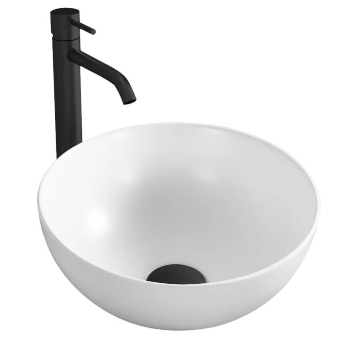 Умывальник REA ERICA WHITE белый накладной