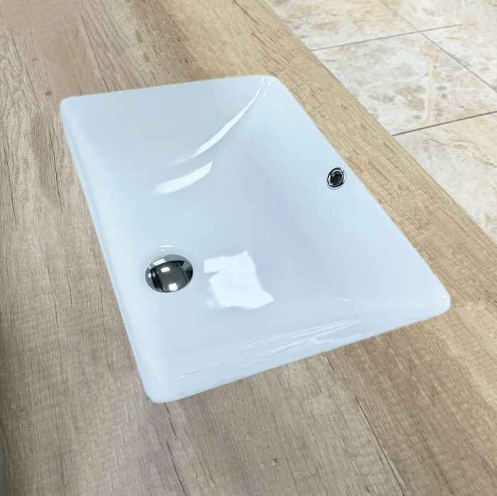 Умывальник VBI SIRACUSA WHITE врезной