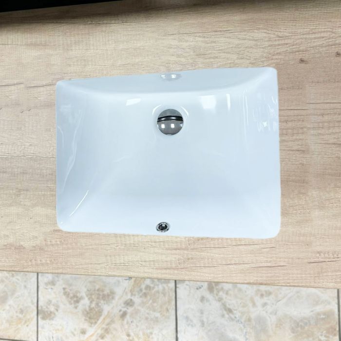 Умывальник VBI SIRACUSA WHITE врезной