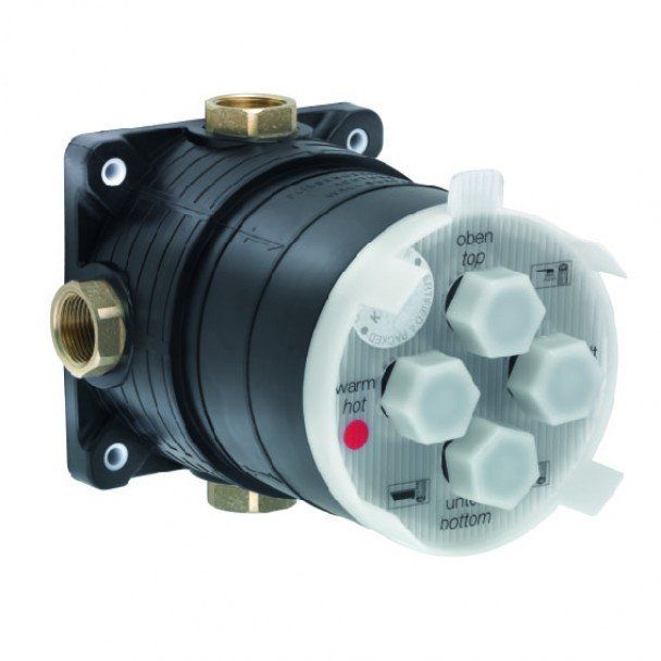 Вбудована універсальна частина змішувача Flexx Boxx (88011), Kludi