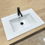 Умывальник VBI FERRARA 70 WHITE врезной