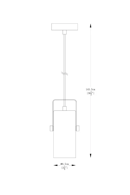Подвесной светильник Zuma Line A8165-1 Resi