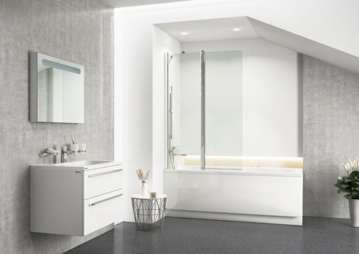 Ванна прямоугольная CHROME 160x70, RAVAK