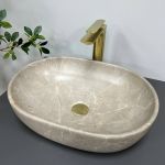 Умивальник VBI MODENA S BEIGE STONE MATT накладний