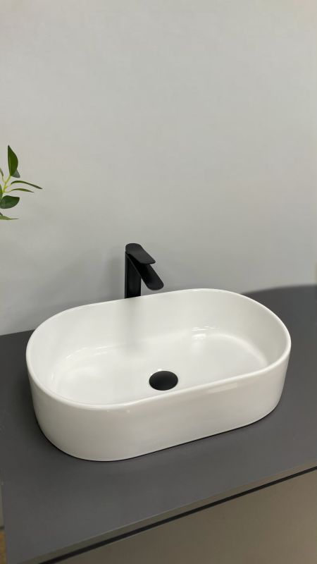 Умивальник (раковина) VBI ALANO WHITE накладний