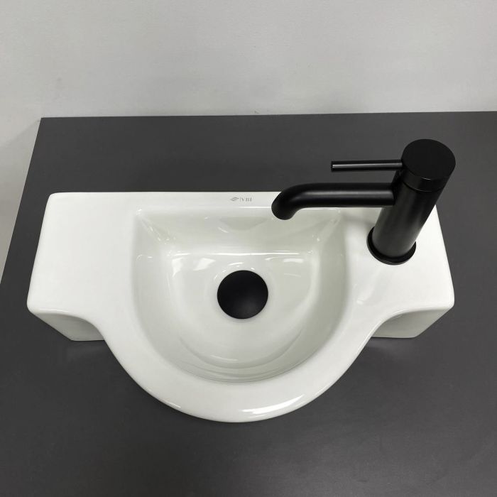 Умивальник VBI RIMELLA WHITE накладний підвісний