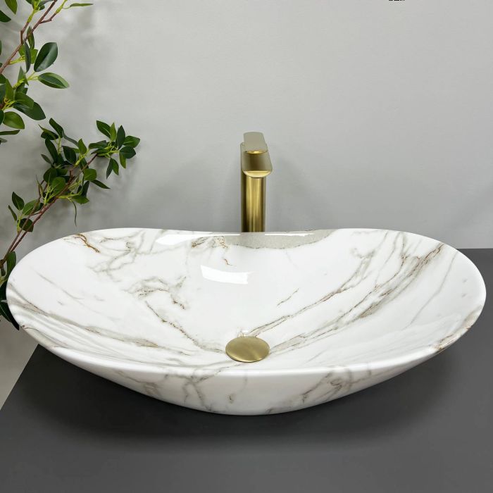 Умивальник VBI TURIN LAVA GLOSSY накладний