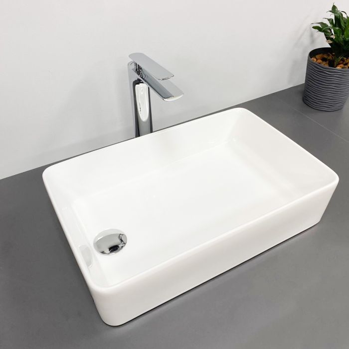 Умывальник VBI VELLETRI WHITE накладной