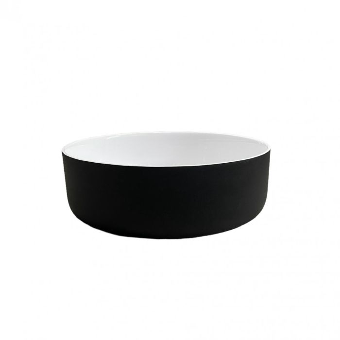 Умывальник Arena New Black\White glossy