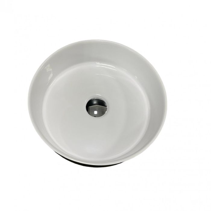 Умывальник Arena New Black\White glossy