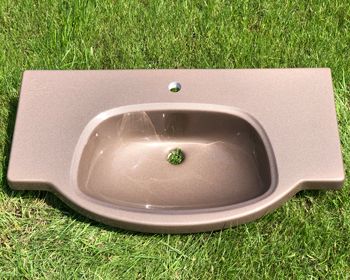 Умивальник «Афіна» 90 см  Капучино Н400 глянець