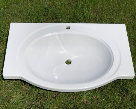 Умывальник «Афродита» 92 см  белый А100 глянец