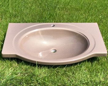 Умывальник «Афродита» 92 см  Капучино Н400 глянец