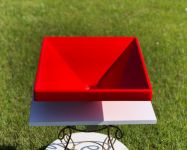 Умывальник «Альтаир» 40 см Красный А300 глянец