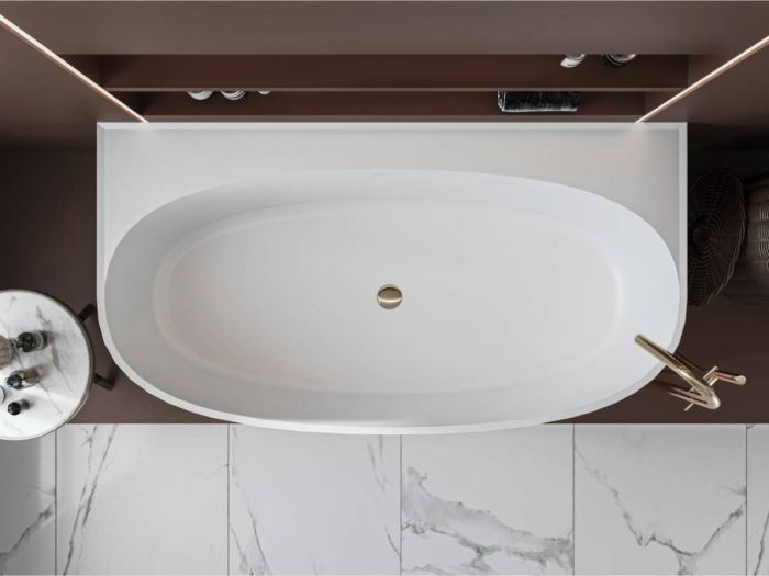 Ванна из литого мрамора Miraggio ANNA