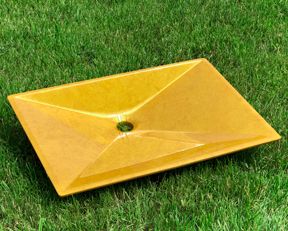 Умывальник «Антарес» 60 см Золото Т999 глянец