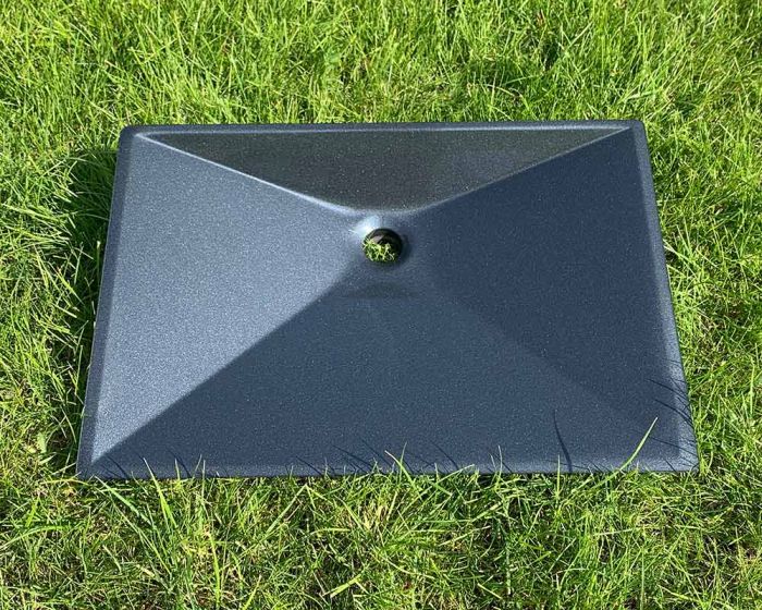 Умивальник «Антарес» 60 см Меланіт H100 глянець